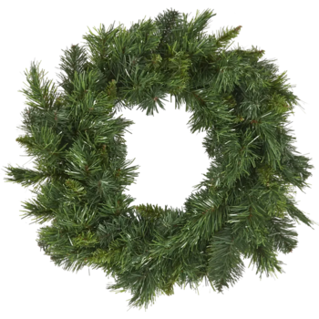 Вінок штучний декоративний Triumph Tree Forest frosted зелений 45 см - Pampik