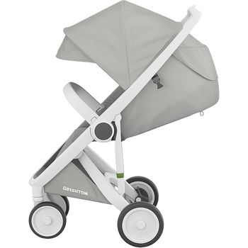 Прогулянкова коляска Greentom Classic Grey-White (8718858972302) - Pampik - 2