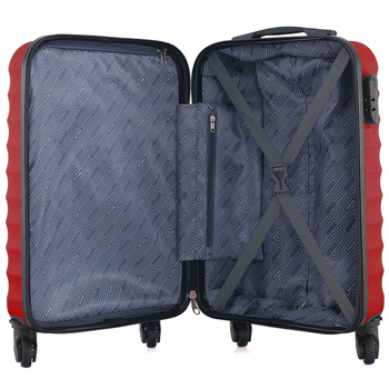 Валіза Semi Line 20" S Red (T5578-2) - Pampik - 2