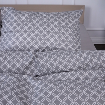 Комплект постельного белья MirSon Ranforce Elite 17-4740 Rhombuses 110 х 140 см - Pampik - 3