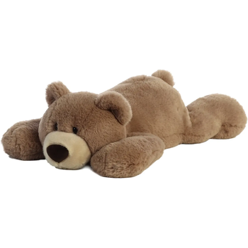 Игрушка мягконабивная Aurora Медведь лежачий мокко 51 см (180090B) - Pampik - 3