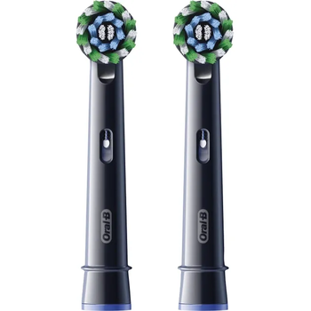 Насадки для електричної зубної щітки Oral-B Pro Cross Action, 2 шт., чорний - Pampik - 2