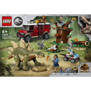 Конструктор LEGO Jurassic World Місії динозаврів Знахідка стегозавра 420 деталей (76965) - Pampik