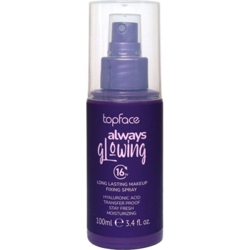 Спрей-фиксатор TopFace Always Glowing PT573 100 мл - Pampik