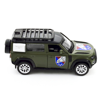 Автомодель TechnoDrive Шеврони Героїв Land Rover Defender 110 25 ОПДБр (250289M) - Pampik - 10