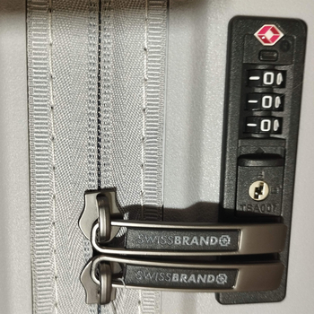 Чемодан Swissbrand Narberth S Grey (SWB_LHNAR801S) - Pampik - 6