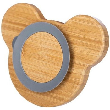 Бамбукова тарілка ведмедик FreeON з силіконовою присоскою (46422) - Pampik - 2