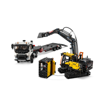 Конструктор LEGO Technic Грузовик Volvo FMX и Электрический экскаватор, 2274 детали (42175) - Pampik - 8
