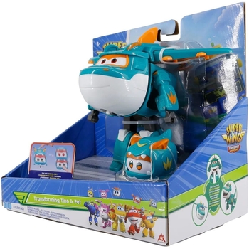 Игровой набор Super Wings Transforming Тино и любимец (EU770447) - Pampik - 3