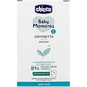 Дитяче мило Chicco Baby Moments М'яка піна, 100 г - Pampik - 2