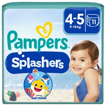 Підгузки-трусики для плавання Pampers Splashers 4-5 (9-15 кг), 11 шт. - Pampik