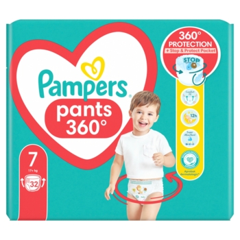 Підгузки-трусики Pampers Pants 7 (17+ кг), 32 шт. - Pampik - 2
