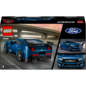 Конструктор LEGO Speed ​​Champions Спортивний автомобіль Ford Mustang Dark Horse, 344 деталі (76920) - Pampik - 2