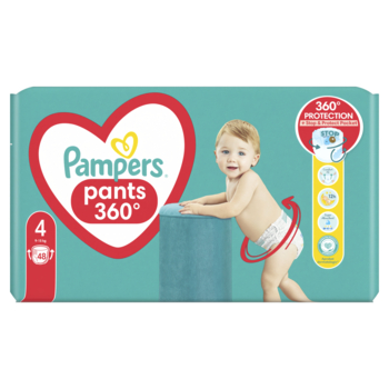 Підгузки-трусики Pampers Pants 4 (9-15 кг), 48 шт. - Pampik - 2