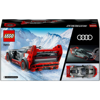 Конструктор LEGO Speed ​​Champions Автомобіль для гонки Audi S1 ​​e-tron quattro, 274 деталі (76921) - Pampik - 2