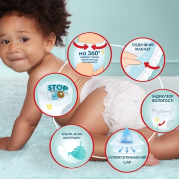 Підгузки-трусики Pampers Premium Care Pants 3 (6-11 кг), 48 шт. - Pampik - 5