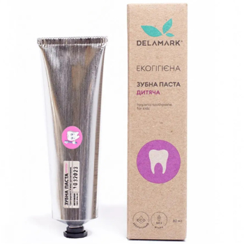 Зубная паста De La Mark Детская, 80 мл - Pampik
