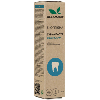 Зубна паста De La Mark Відбілююча, 80 мл - Pampik - 2