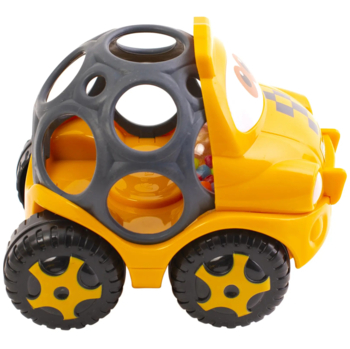 Игрушка-погремушка Baby Team Машинка (8406 машинка с черным кузовом) - Pampik - 3