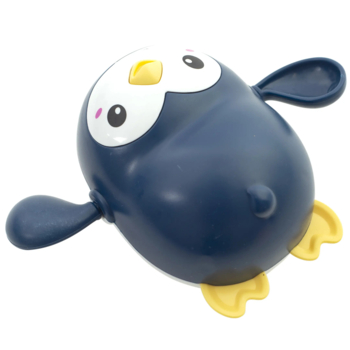 Іграшка для ванни Baby Team Пінгвін (9042_синій) - Pampik - 3