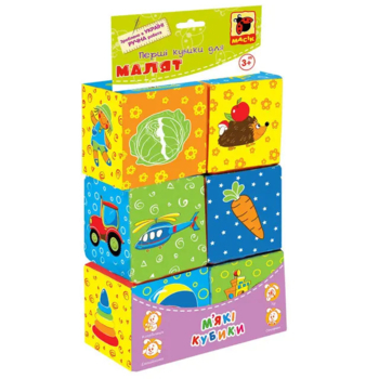 Набір м'яких кубиків Масік Мій маленький світ (МС 090601-01) - Pampik - 3