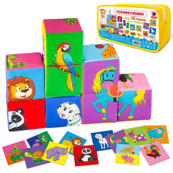 Набір кубиків Масік Розумні кубики (МС 090501-06) - Pampik