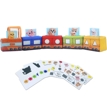Развивающая игрушка Масік Паровозик (МС 090602-08) - Pampik