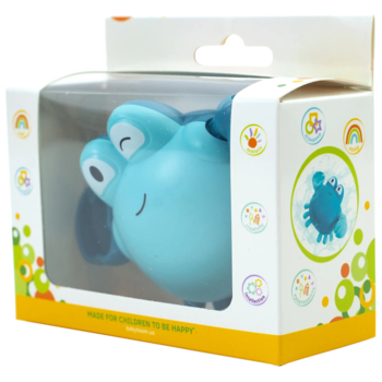 Игрушка для ванны Baby Team Краб (9040_голубой) - Pampik - 4