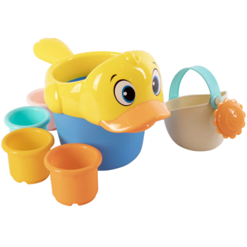 Набор игрушек для ванны Baby Team Уточка (9026) - Pampik - 2