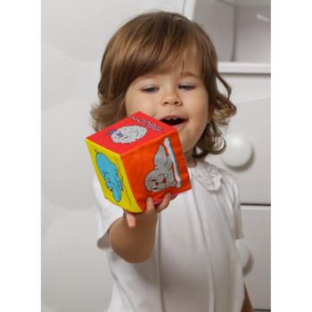 Набір м'яких кубиків Масік Зоопарк (МС 090601-11) - Pampik - 4