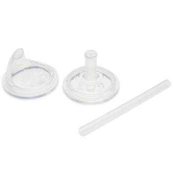 Набор для поильника Baby Team, силиконовый спаут и трубочка, 6+ мес. (5055) - Pampik