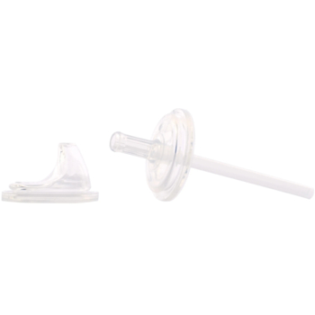 Набор для поильника Baby Team, силиконовый спаут и трубочка, 6+ мес. (5055) - Pampik - 2