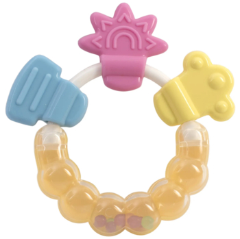 Прорізувач-брязкальце Baby Team Квіточка (8410) - Pampik