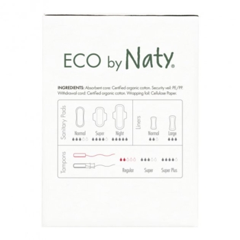 Органічні тампони Naty Regular, 18 шт. - Pampik - 3