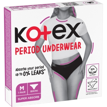 Менструальна білизна Kotex, розмір M, 1 шт. - Pampik - 2