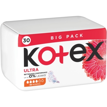 Прокладки гігієнічні Kotex Ultra Normal, 30 шт. - Pampik - 3