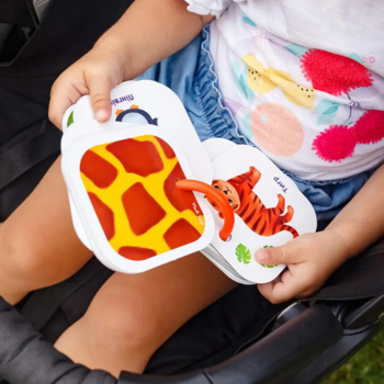 Карточки на кольце Vladi Toys Цвета, Животные, укр. язык (VT2000-01) - Pampik - 4