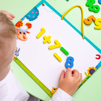 Магнітний набір Vladi Toys Математика з маркером (VT5411-16) - Pampik - 5