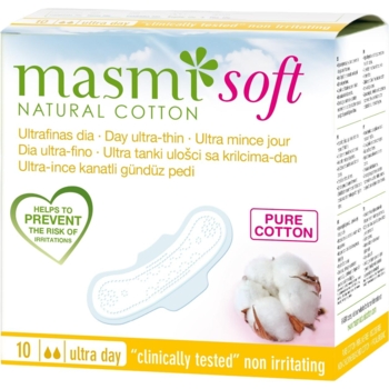Прокладки гігієнічні Masmi Soft 2 Ultra Day, 10 шт. - Pampik