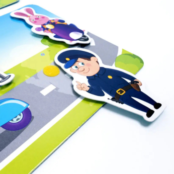 Гра з липучками Vladi Toys Транспорт (VT1302-28) - Pampik - 4