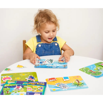 Игра с липучками Vladi Toys Времена года (VT1302-25) - Pampik - 6