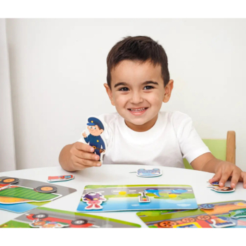 Гра з липучками Vladi Toys Транспорт (VT1302-28) - Pampik - 8