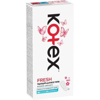 Прокладки ежедневные Kotex Deo Normal, 20 шт. - Pampik - 2