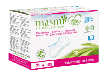 Прокладки щоденні Masmi в індивідуальних упаковках, 24 шт. - Pampik