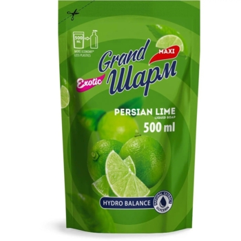 Рідке мило Grand Шарм Лайм, дой-пак, 500 мл - Pampik