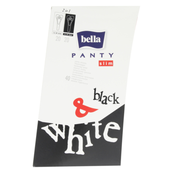 Прокладки щоденні Bella Panty Slim Black&White, 40 шт. - Pampik - 3