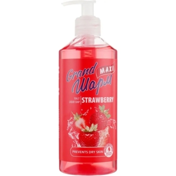 Рідке мило Grand Шарм Полуниця, 500 мл - Pampik