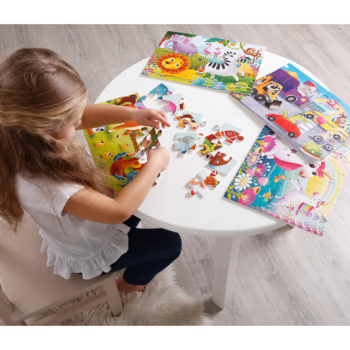 М'які пазли Vladi Toys Ферма, укр. мова, 24 елементи (VT1102-31) - Pampik - 5