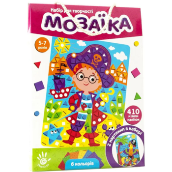 Набір для творчості Vladi Toys М'яка мозаїка Пірат (VT4511-04) - Pampik