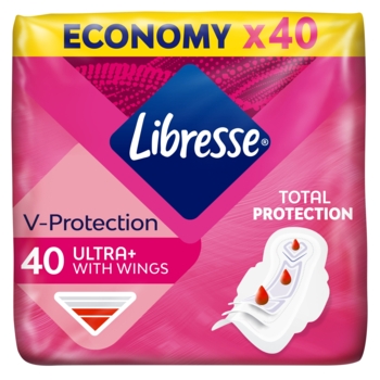 Прокладки гігієнічні Libresse Ultra Normal Soft, 40 шт. - Pampik
